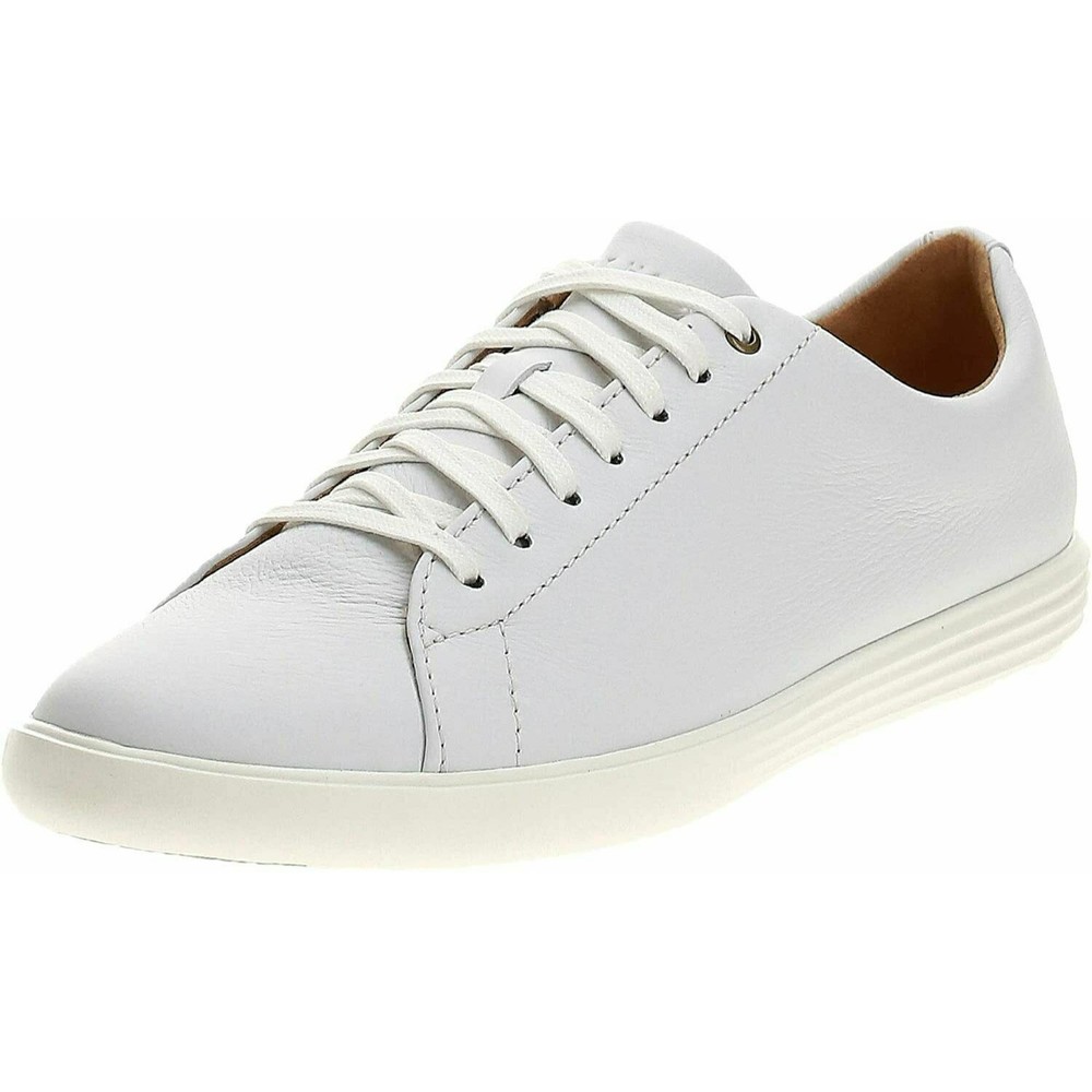 Cole Haan Grand OS Crosscourt II Mens 8 White Leather Sneaker Footwear Shoes NEW - Picture 3 of 10